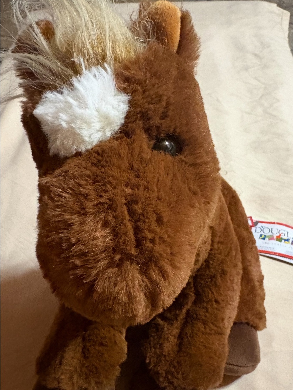 Douglas Nellie Horse  Stuffed Animal - Soft Kids Horse Toy